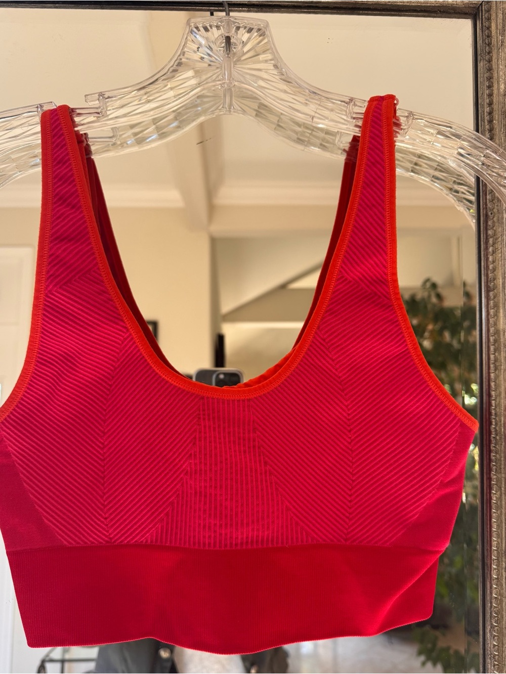 Stella McCartney Hot Pink Sports Bralette